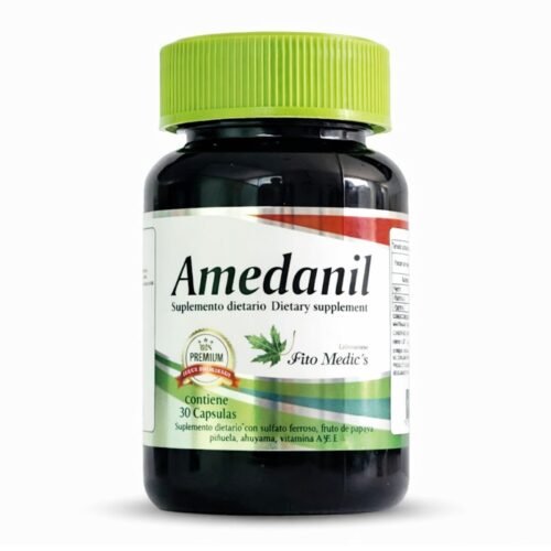 Amedanil x 30 cáp - Limpia el organismo de todo tipo de parásitos