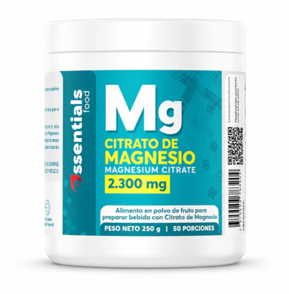 Citrato de Magnesio 2.300 mg Essentials Foods en Polvo x 400 g