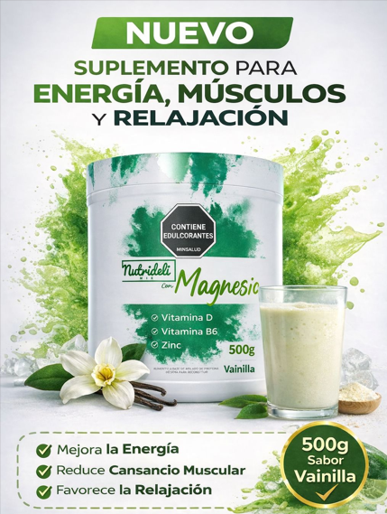 MAGNESIO x 500G / NUTRIDELI