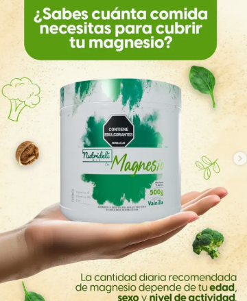 MAGNESIO x 500G / NUTRIDELI - Imagen 2