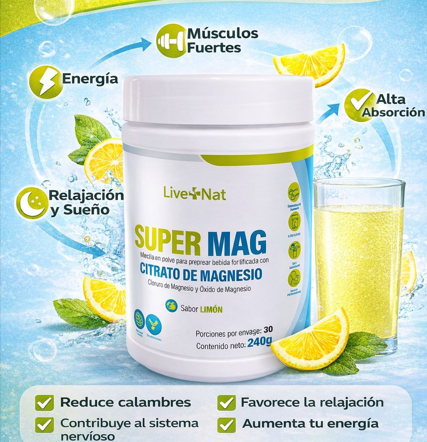 SUPER MAG x 240 gr / Live+Nat - Imagen 2