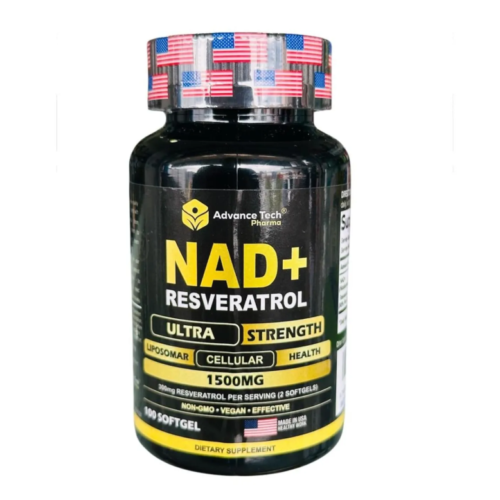 MULTIVITAMINICO NAD + RESVERATROL 1.500MG x 100 softgels