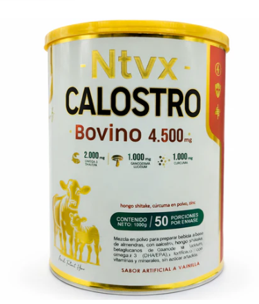 Calostro Bovino 4.500mg Nutrivex x 1000 g