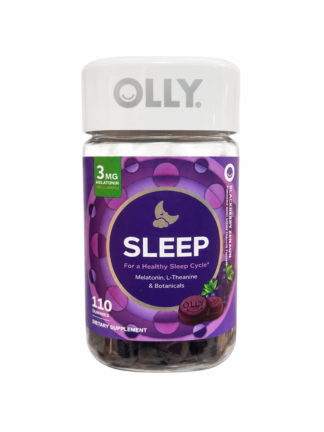 OLLY Sleep Gummies x 110 gOMITAS